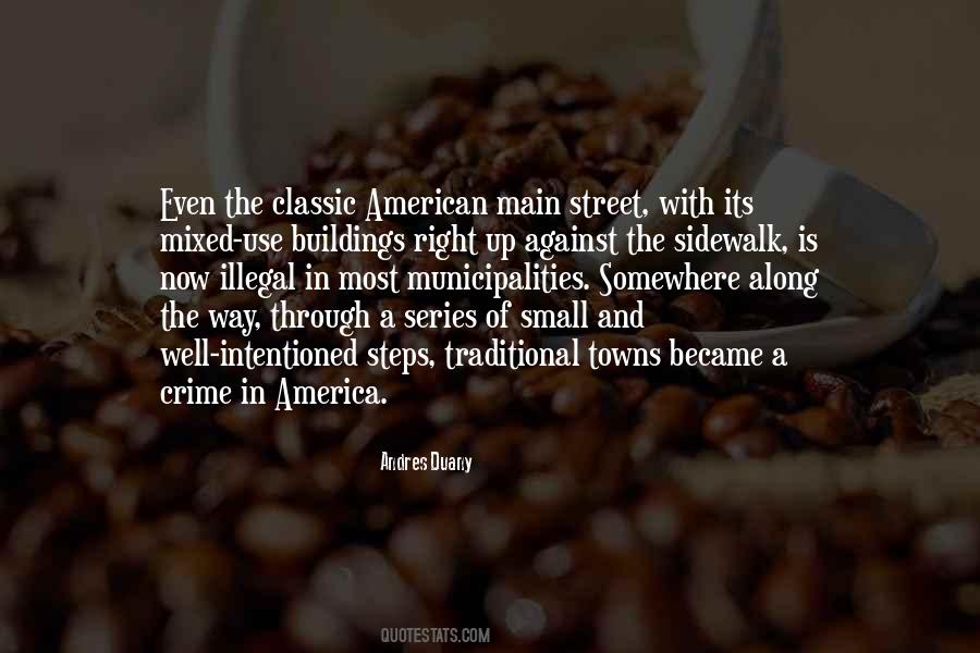 Quotes About Main Street America #869316