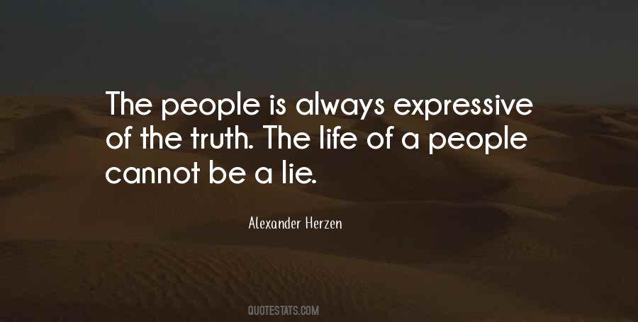 Lie Is Always A Lie Quotes #1065987