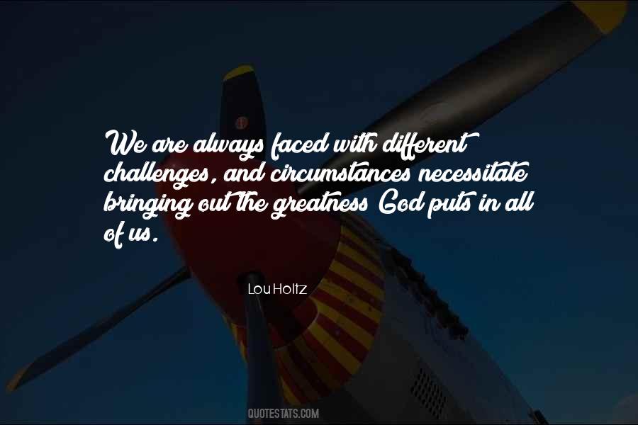 Quotes About God And Challenges #1613302