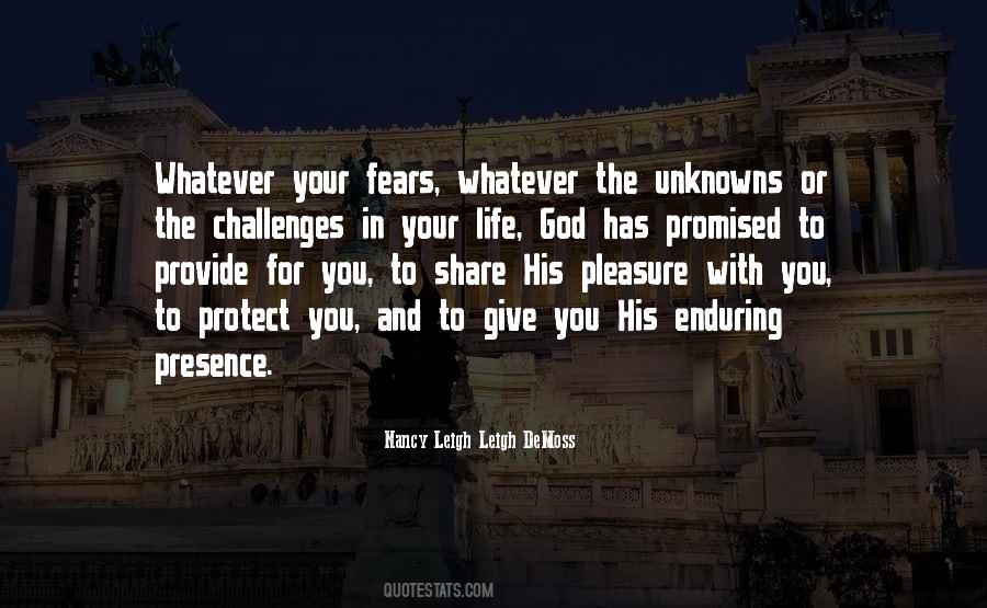 Quotes About God And Challenges #459262
