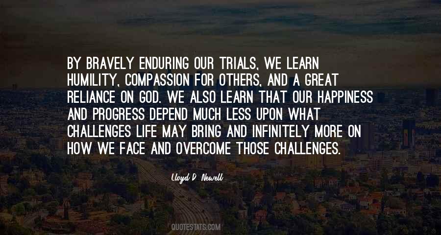 Quotes About God And Challenges #940726