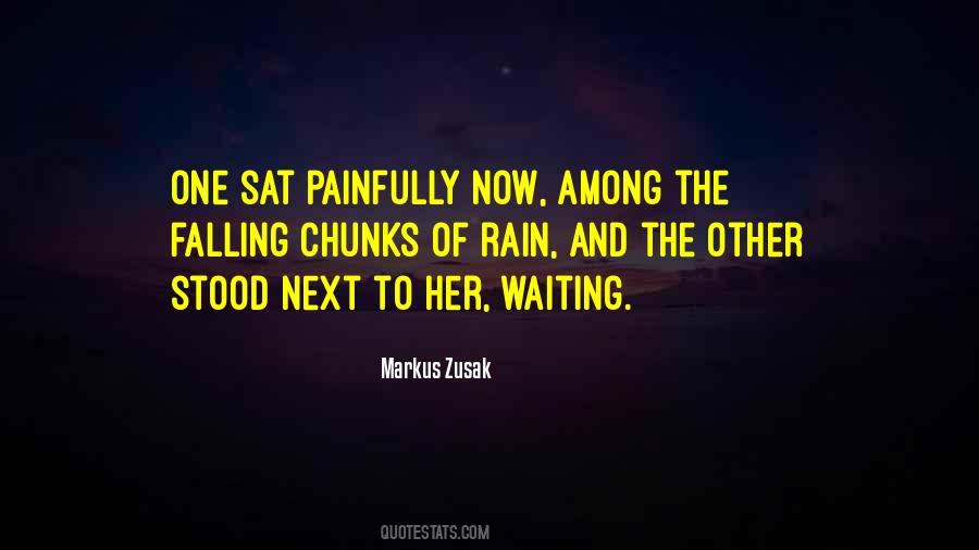 Waiting For The Rain Quotes #1213578
