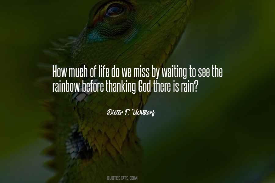 Waiting For The Rain Quotes #1648401