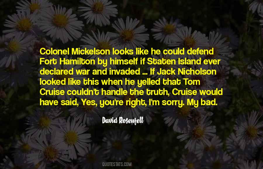 We Shall Defend Our Island Quotes #1505642