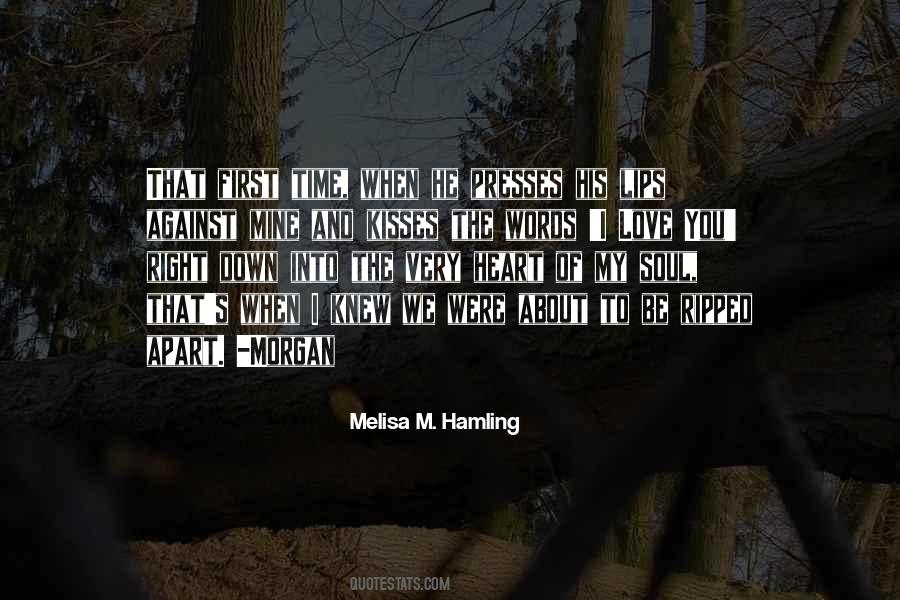 Morgan Love Quotes #1755912