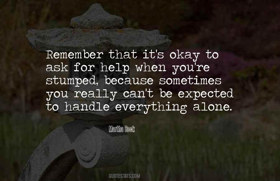 Can You Handle It Quotes #1387124