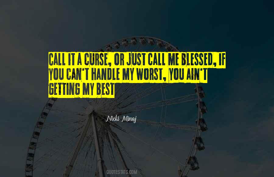 Can You Handle It Quotes #1653617