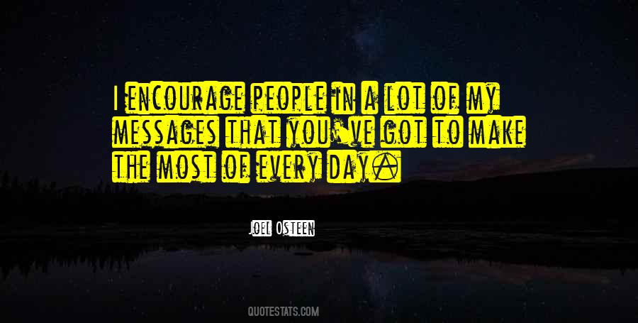 Encourage People Quotes #198373