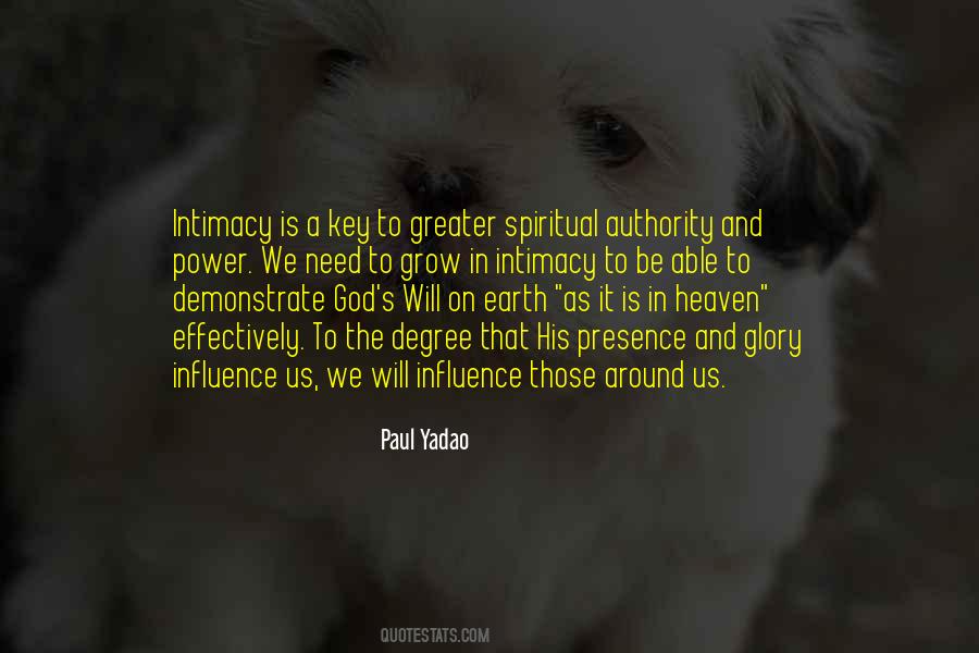 Key To Power Quotes #1037452