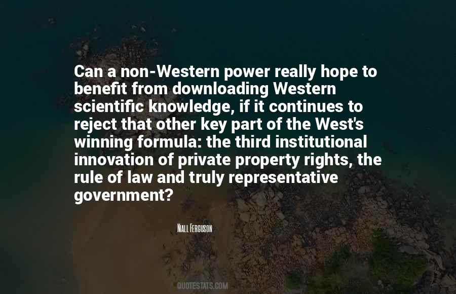 Key To Power Quotes #1499555
