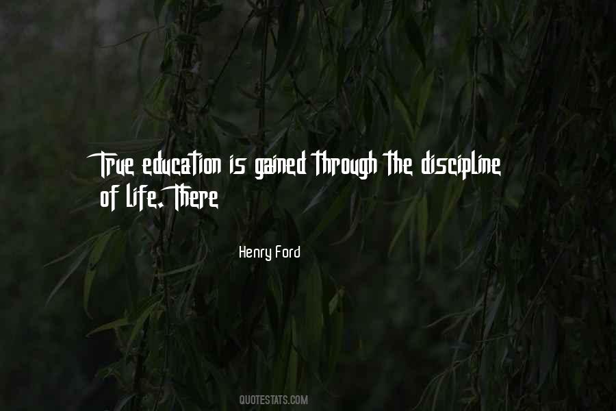 Discipline Life Quotes #242953