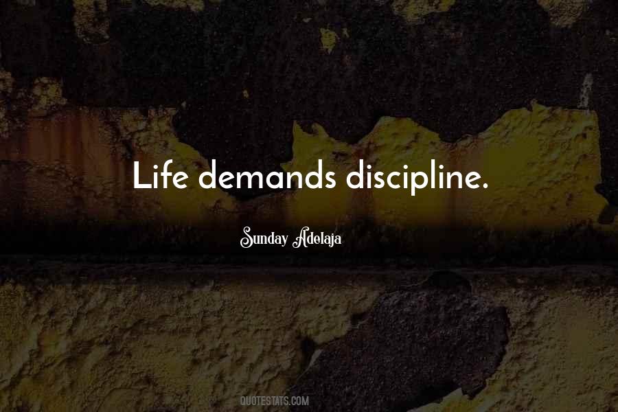 Discipline Life Quotes #408851