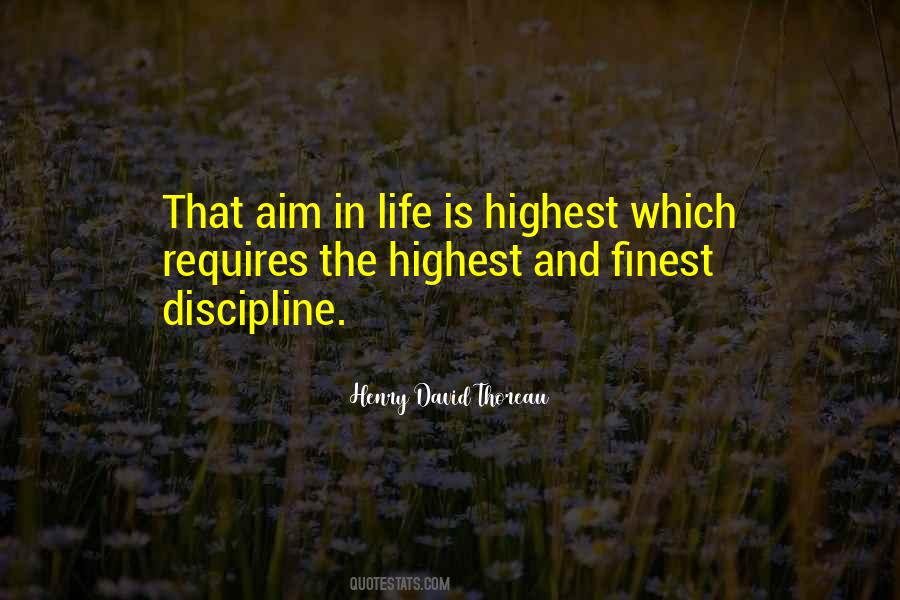 Discipline Life Quotes #526446