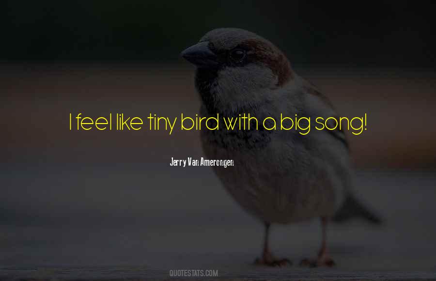 Feel Like A Bird Quotes #82310