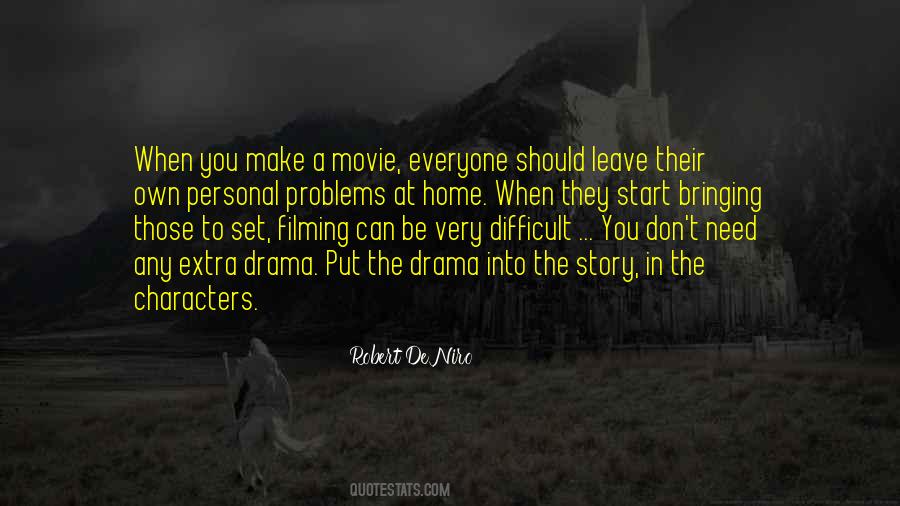 Quotes About Personal Drama #1662679
