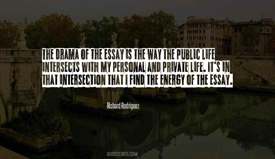 Quotes About Personal Drama #1848694