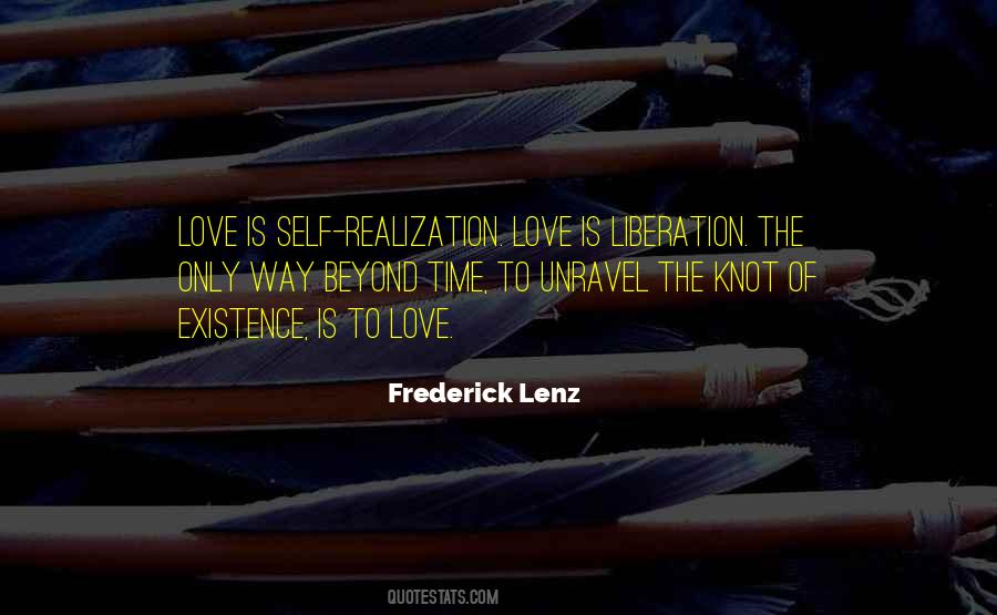Self Realization Love Quotes #960799