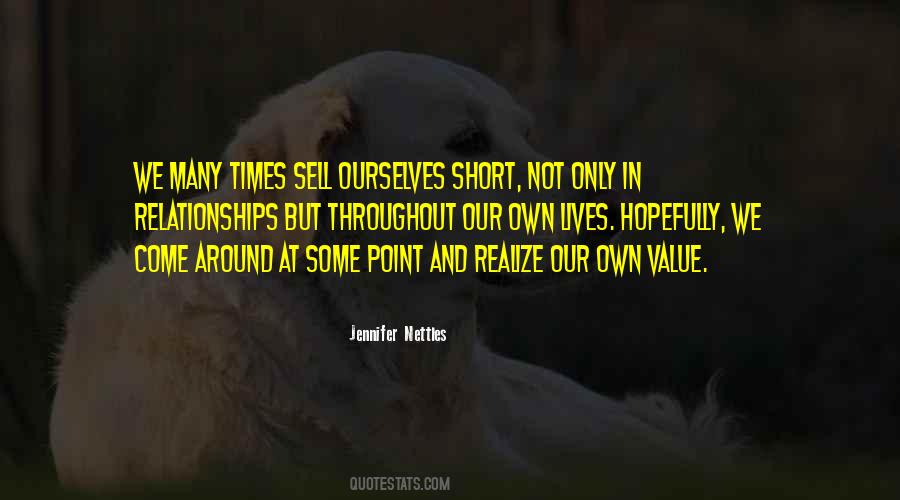 Own Value Quotes #1413204