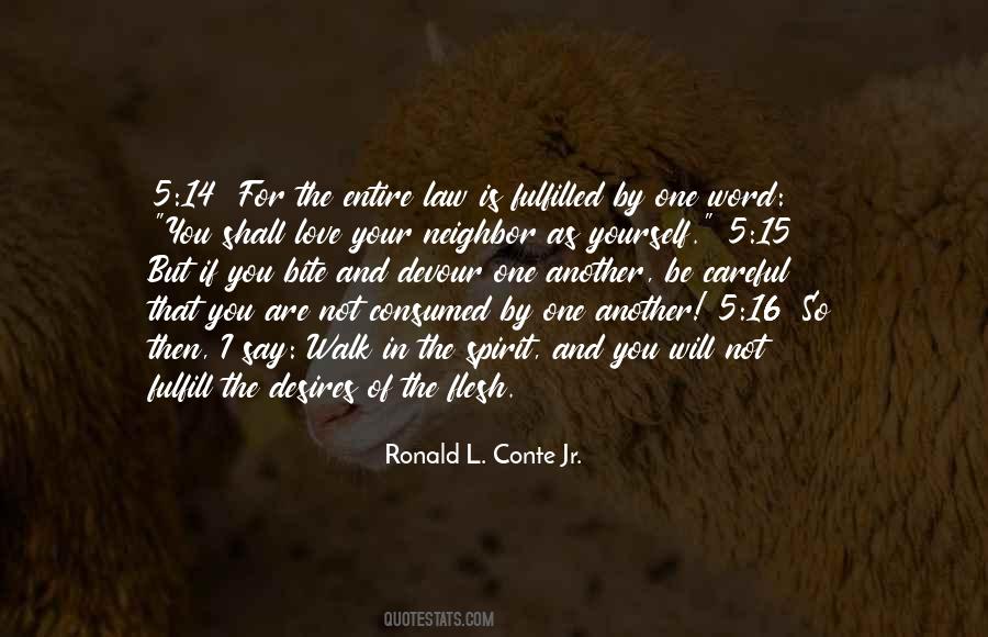 Walk In The Spirit Quotes #993006