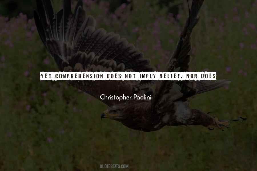 Comprehension For Quotes #334375