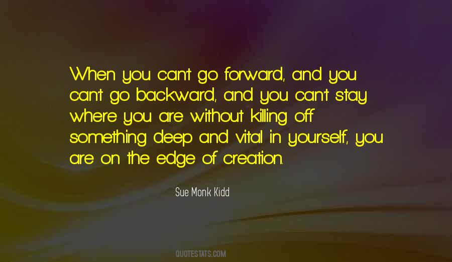 Quotes About Backward And Forward #1562036