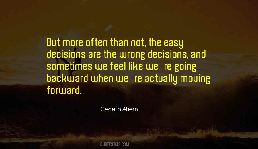 Quotes About Backward And Forward #505274