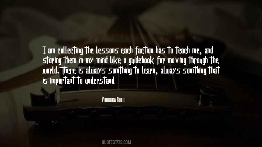 Quotes About Lessons And Learn #405680