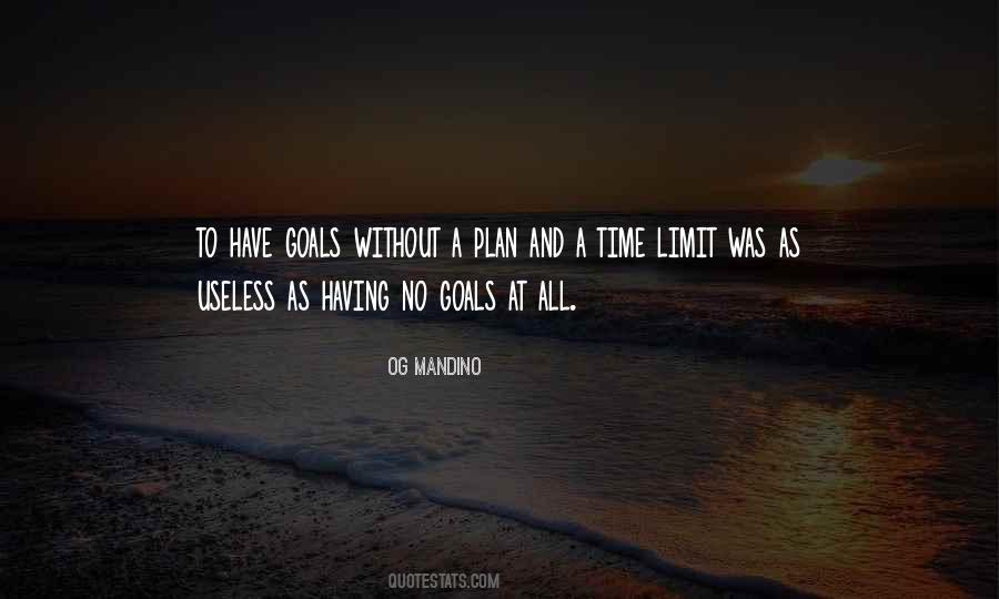 Goal Without A Plan Quotes #1692776