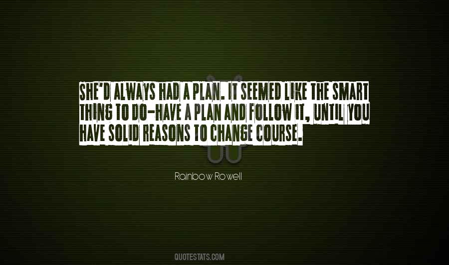 Change The Plan Quotes #1198329