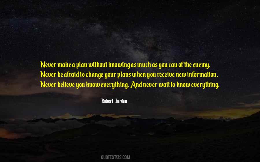 Change The Plan Quotes #1462834