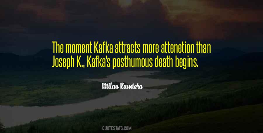 Kafka Death Quotes #1371377