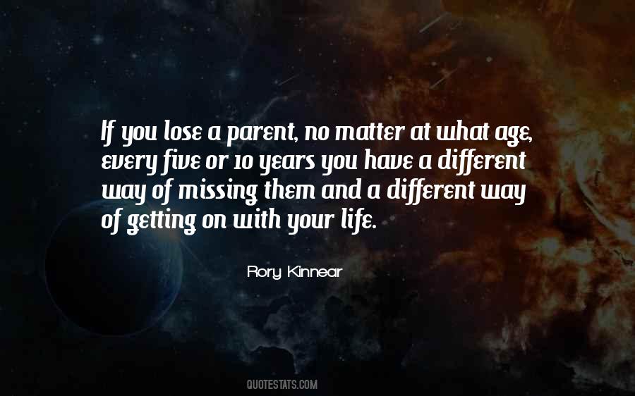Quotes About Getting On With Life #1364787