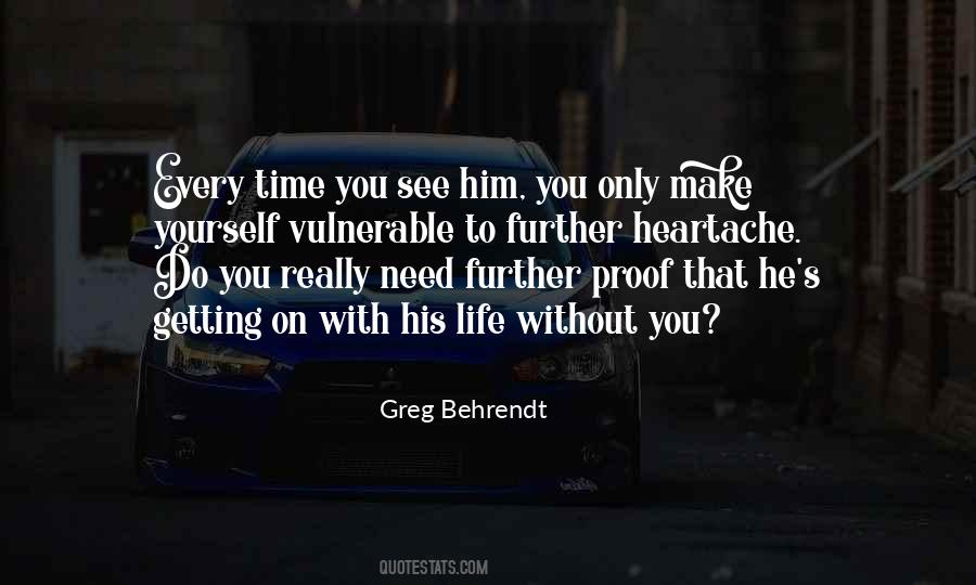 Quotes About Getting On With Life #1715011