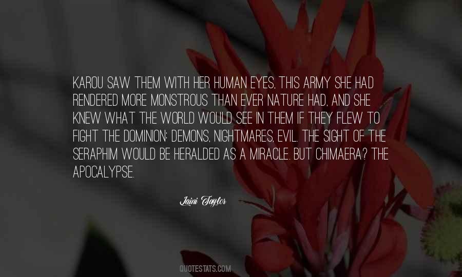 Nature Eyes Quotes #127670