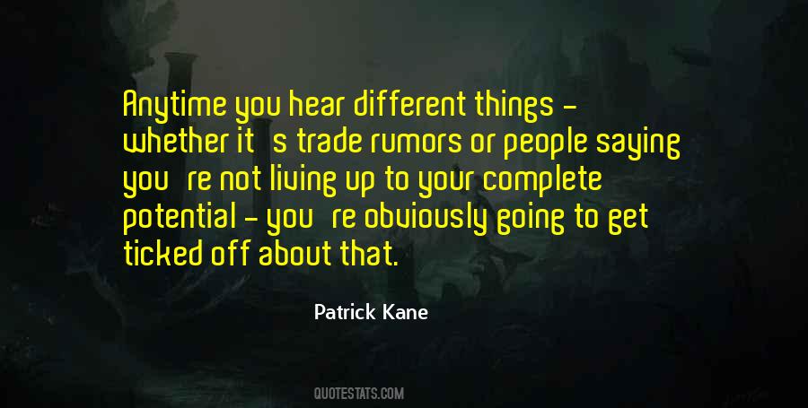About Rumors Quotes #284979