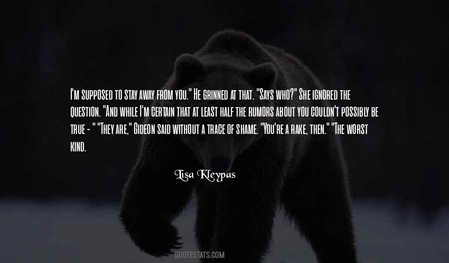 About Rumors Quotes #664676