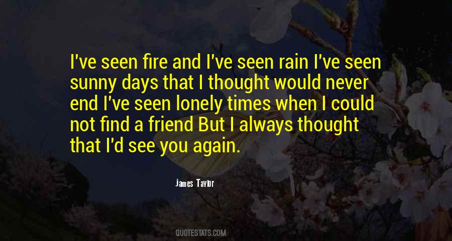 Lonely Times Quotes #554282