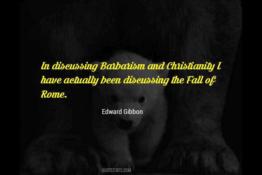 Gibbon Rome Quotes #474688