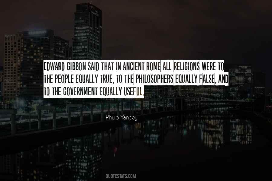 Gibbon Rome Quotes #575329