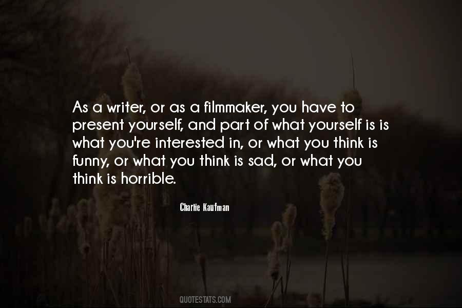 Sad Writer Quotes #838402