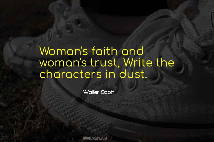 Woman Character Quotes #1179392