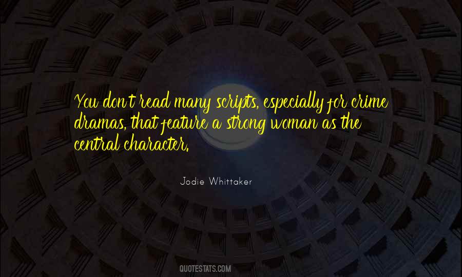 Woman Character Quotes #1802926