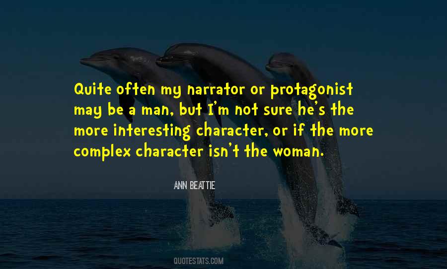 Woman Character Quotes #670136