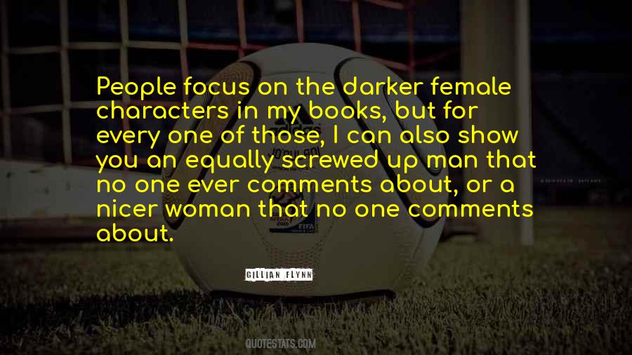 Woman Character Quotes #887328