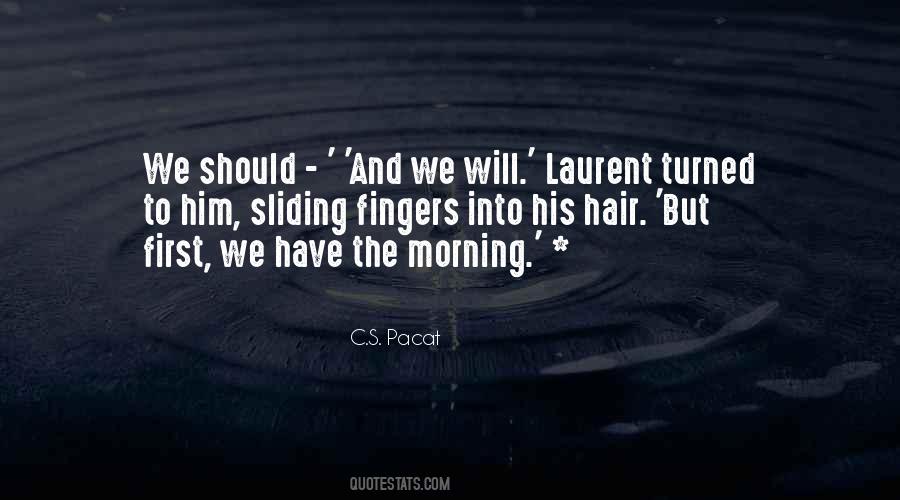 Morning Hair Quotes #1105692