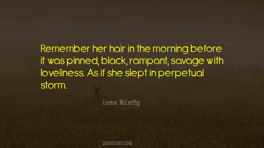 Morning Hair Quotes #280587
