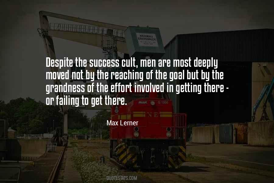 Goal To Success Quotes #1256367
