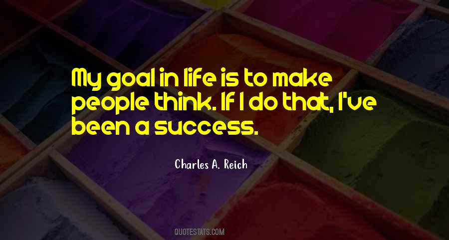 Goal To Success Quotes #1689740
