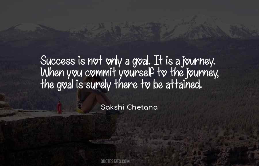 Goal To Success Quotes #732701