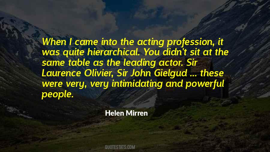 Gielgud Quotes #1020119